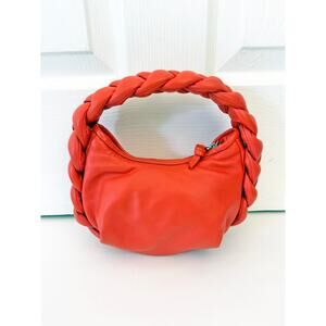 HEREU Mini Espiga Bag Lamb Leather Orange